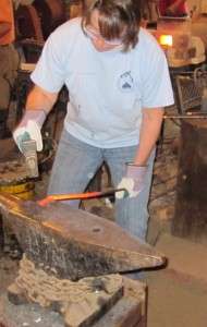 "Claire At Anvil"from Claire Gebben's Blogsite