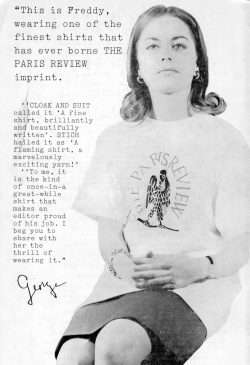 Freddy Modeling Paris Review T-Shirt, 1960s