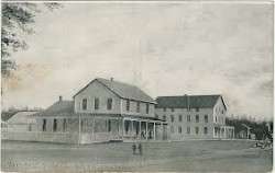 The Taylor Hotel and Annex c, 1900