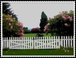 "Obviously, a canon of living in Oysterville is to have a gorgeous garden."  Diedre Duewel