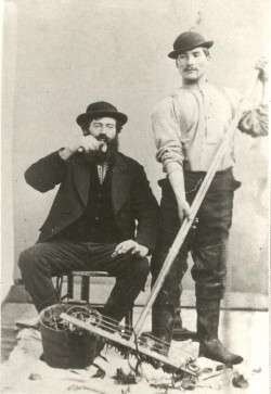 Abe Wing and James Johnson, 1880s