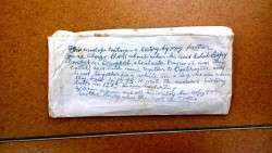Envelope with I.A. Clark History