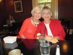With Ann (Memi Sherwood) Anderson