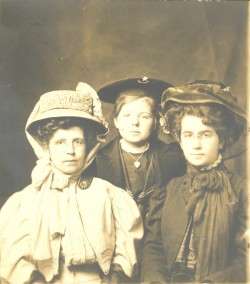 Helen Richardson Espy, Medora Espy, Ruth Richardson, 1907