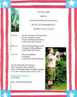 Memorial Day in Oysterville