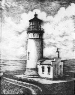 North Head Lighthouse by Charles Fitzpatrick - courtesy CPHM