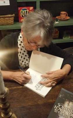 Signing "Ghost Stories of the Long Beach Peninsula"