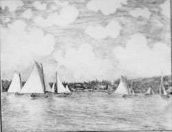 Annual Regatta, c. 1870s