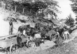 Building the Road over Davis Hill, Oysterville