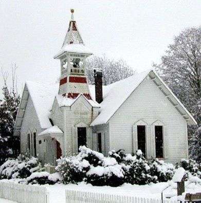 Snowy Church