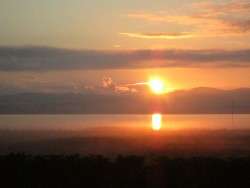 Sunrise Over Willapa Bay