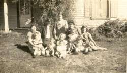 Oysterville Moms and Kids, Summer 1938 