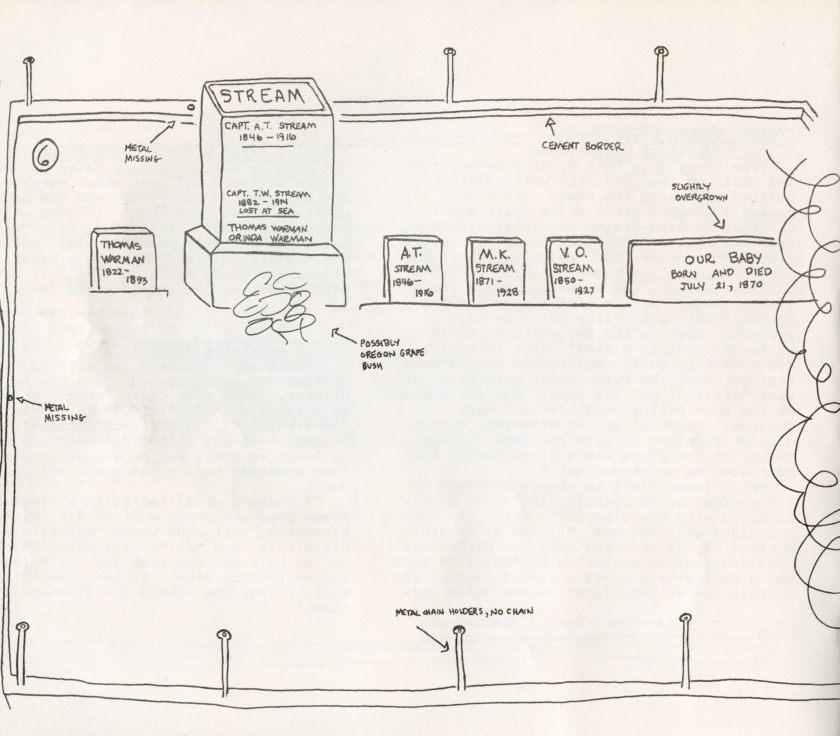 Captain Stream Plot  Drawing by LJW