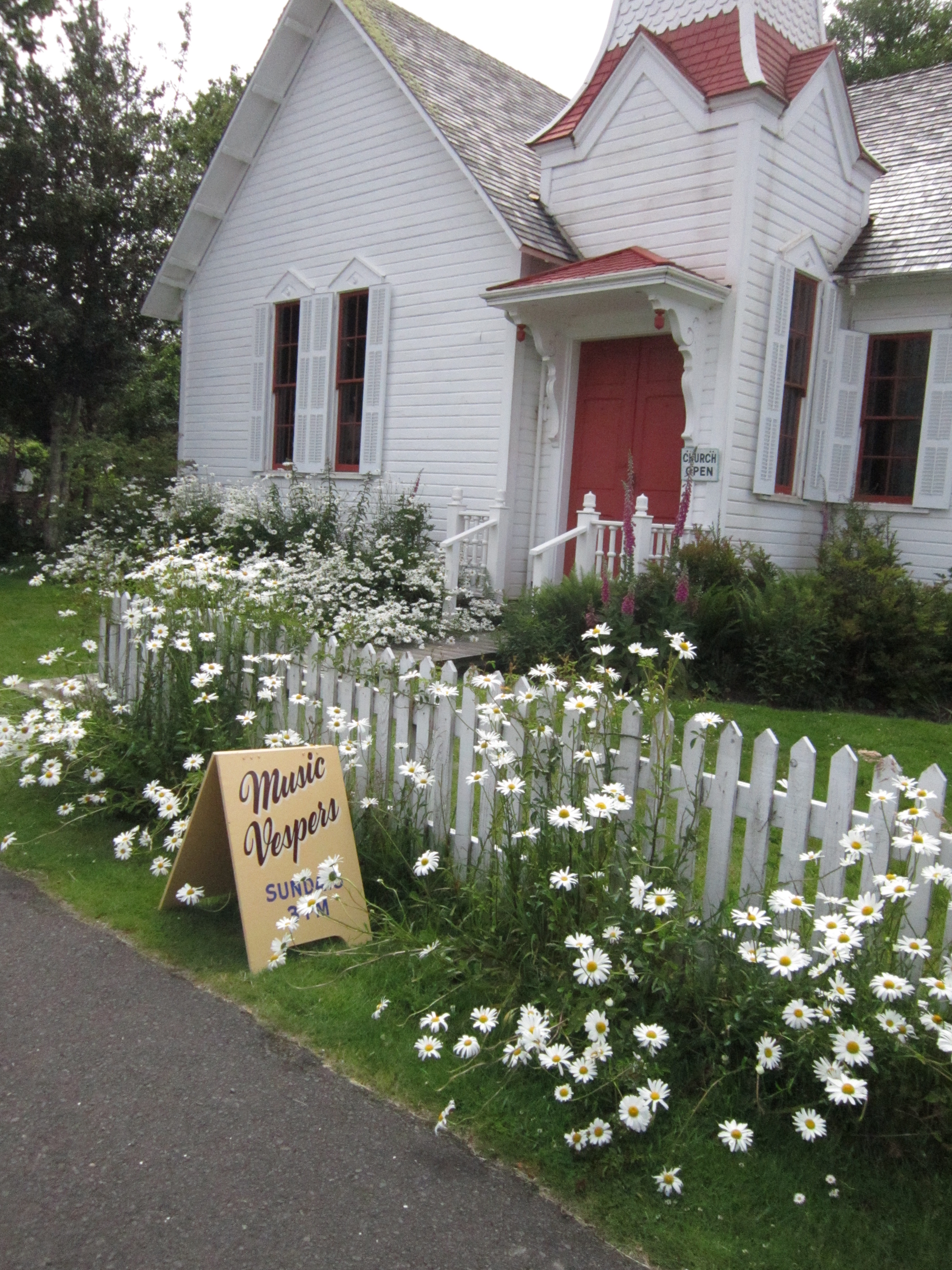 Music Vespers Sign
