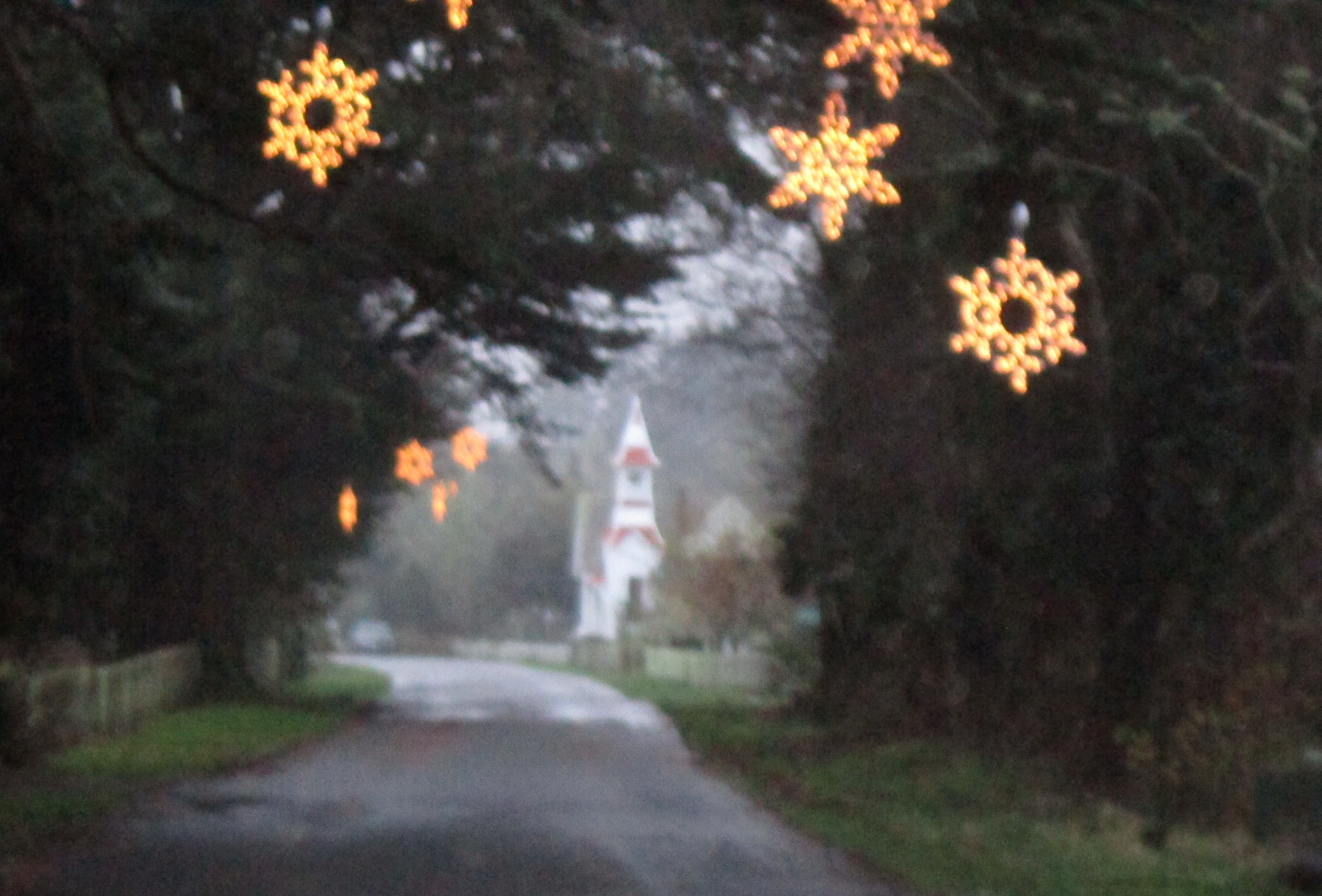 Oysterville Christmas Lights 2012