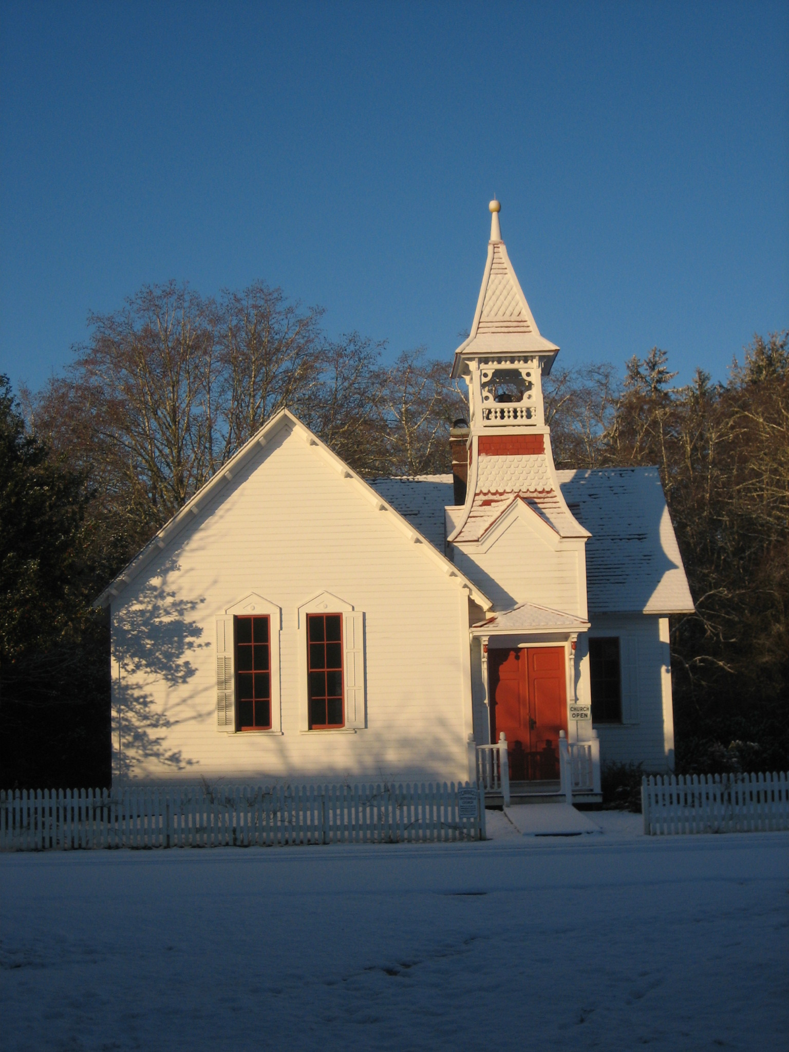 Oysterville Church, Jan. 11, 2007