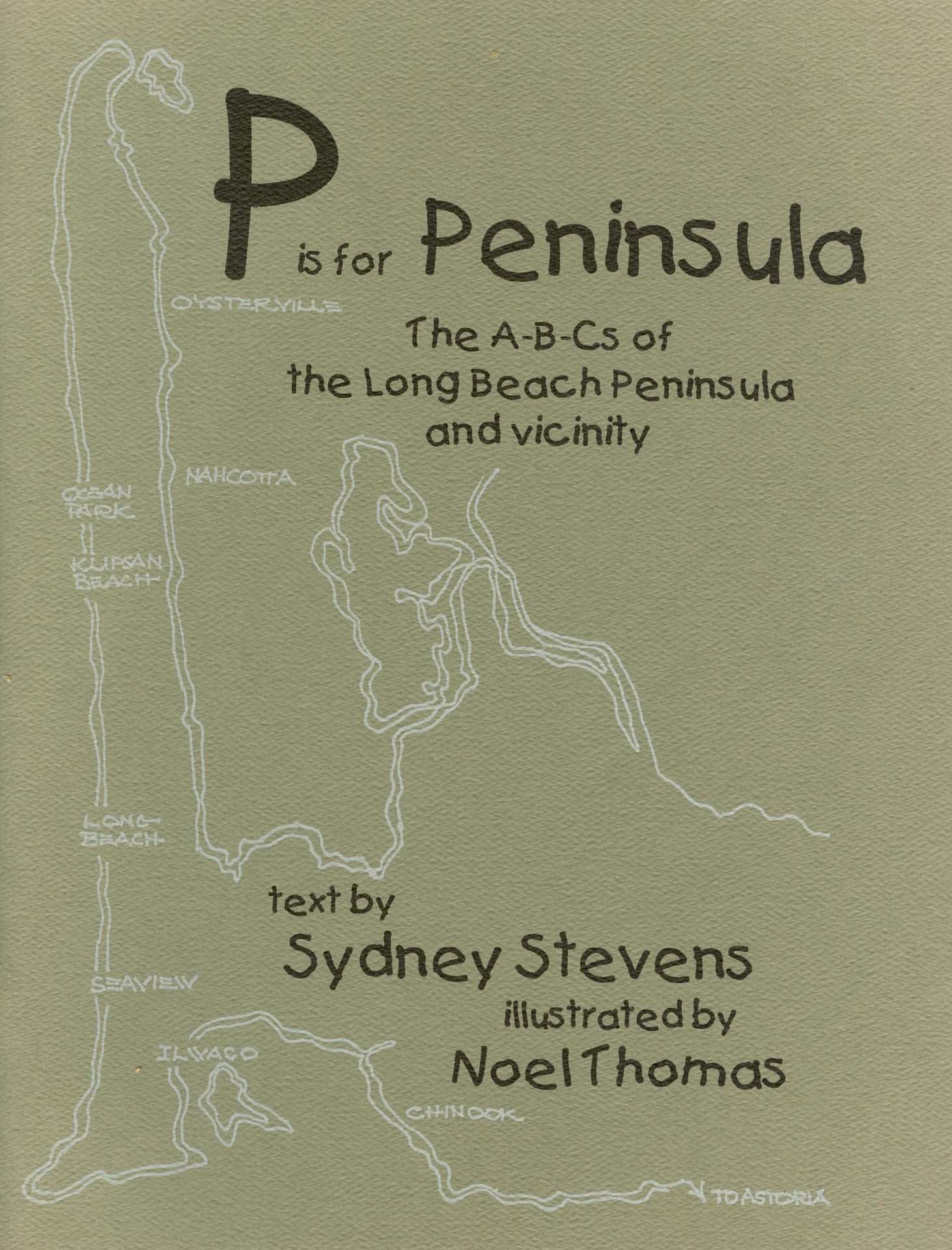 P is for Peninsula Book cover for P is for Papa Train by Sydney Stevens