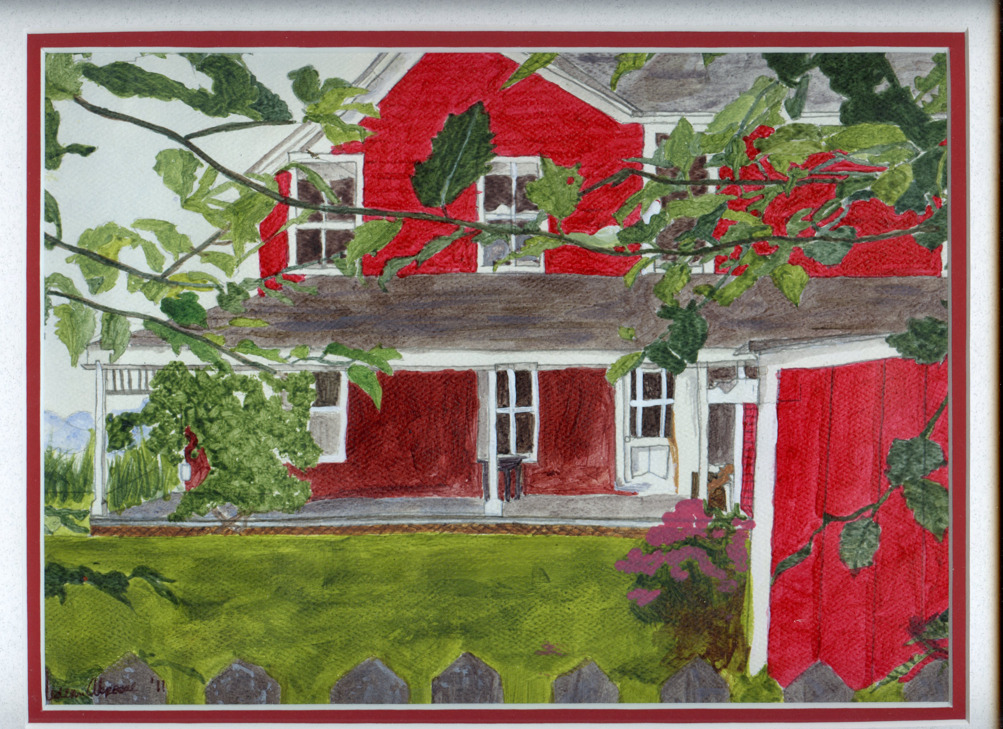 The Red House by Sedem Akposoe