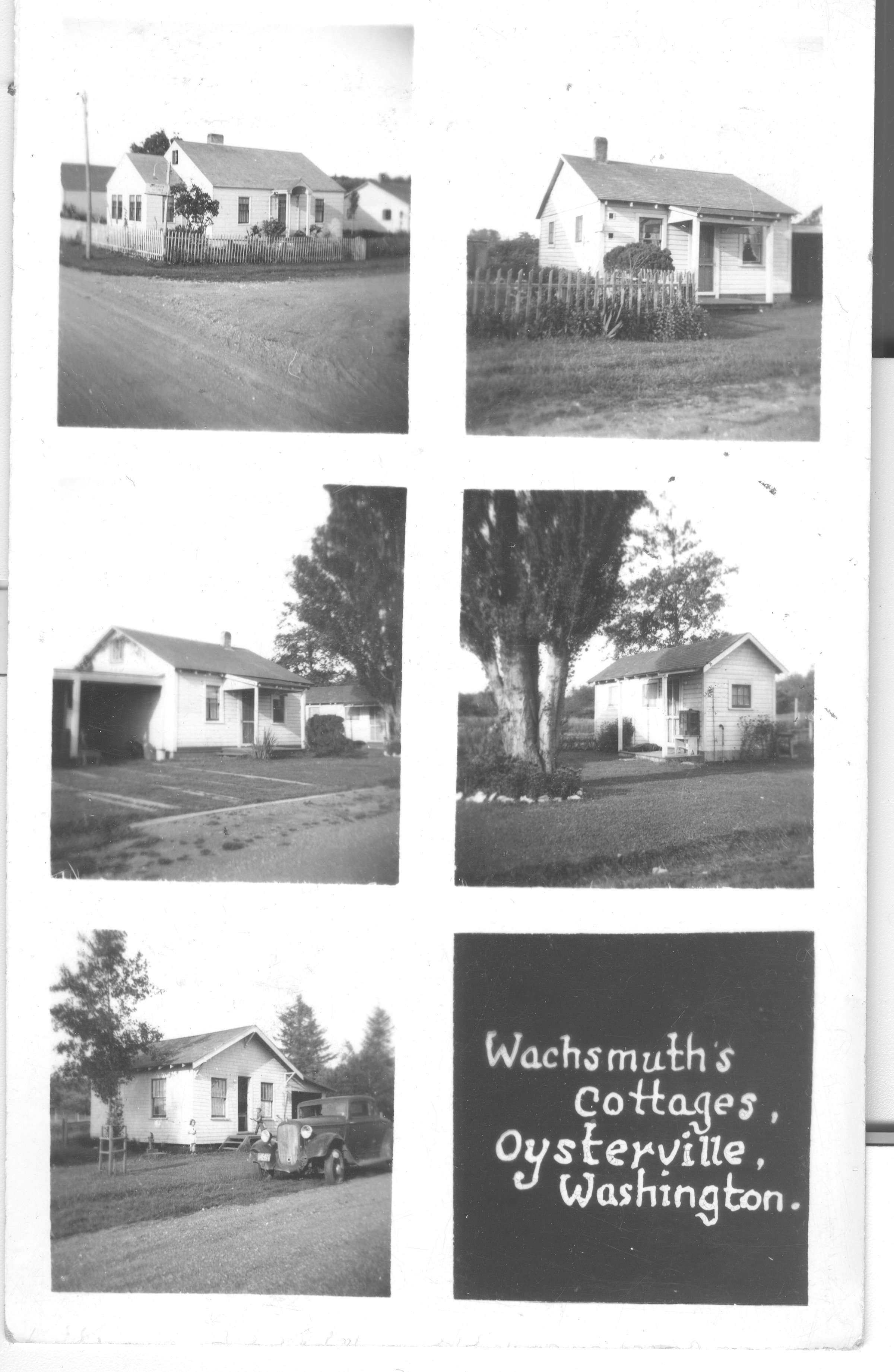 Wachsmuth Cottages Postcard
