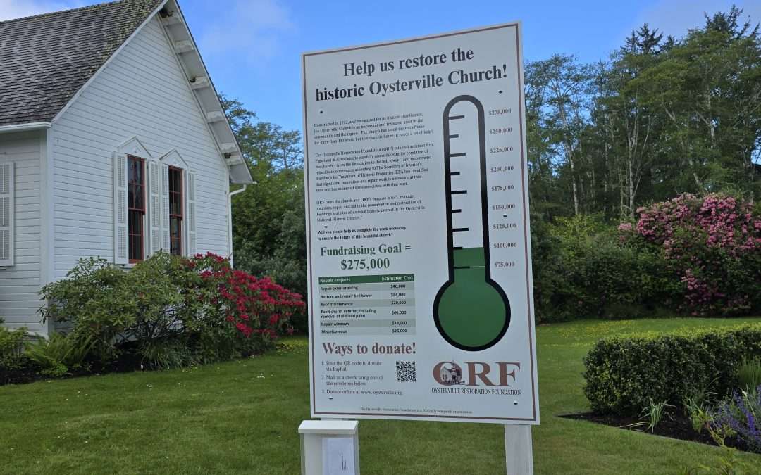 Another First For Oysterville!